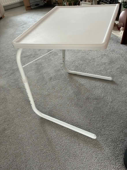 Photo of free Folding adjustable TV dinner, lap top table (Netherfield, Kendal LA9) #3
