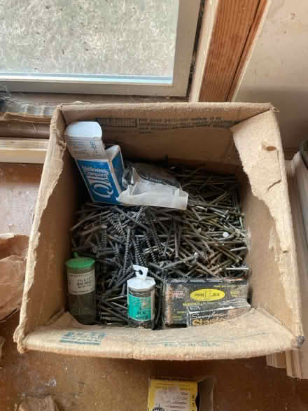 Photo of free Box of nails / screws (Broadview) #2
