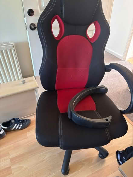 Photo of free Red and black gaming chair (Harborne B15) #1