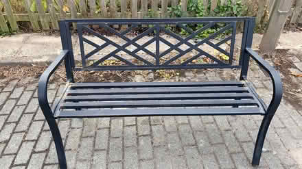 Photo of free Metal Garden Bench (SK4 Heaton Norris) #1