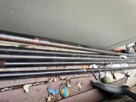 Photo of free Steel pipes 12 feet by 1 inch (echo park silverlake) #2