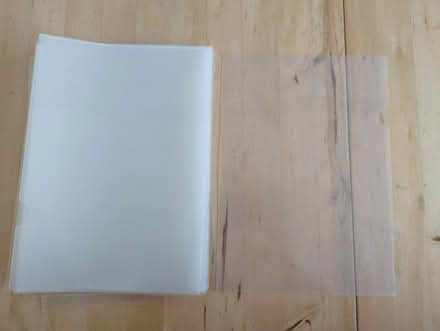 Photo of free 20 or so clear A4 pockets (Pennington SO41) #1