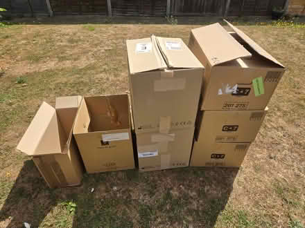 Photo of free Cardboard boxes (Ashingdon SS4) #1