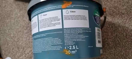 Photo of free Quarter of 2.5l orange wall paint (Penrith CA11) #3