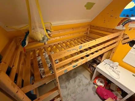 Photo of free High sleeper bed & Stompa mattress (Mill End, WD3) #4