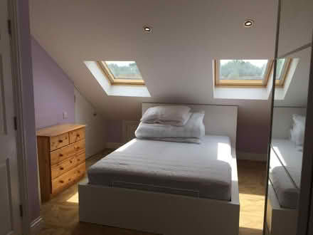 Photo of free IKEA Ottoman double bed frame with mattress (Wembley Central HA0) #1