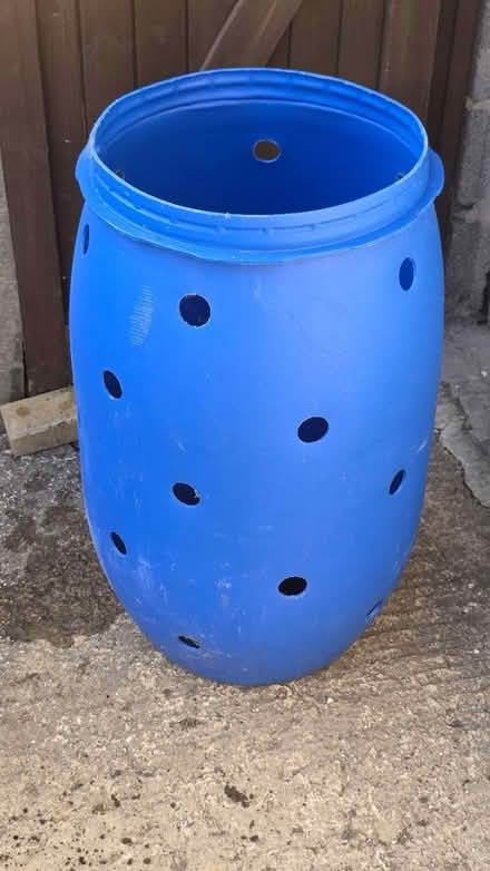 Photo of free Strawberry planter barrel (Stroud GL10) #1