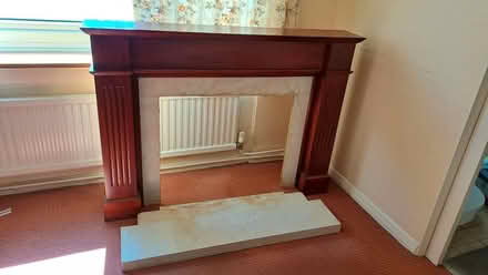 Photo of free Wooden fire surround (BR5 St Mary Cray) #1