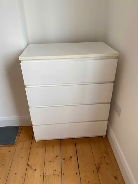 Photo of free 4 drawer chest of drawers (West Looe PL13) #2