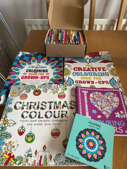 Photo of free Colouring Set - Pencils and Books (Shelton Lock DE24) #1