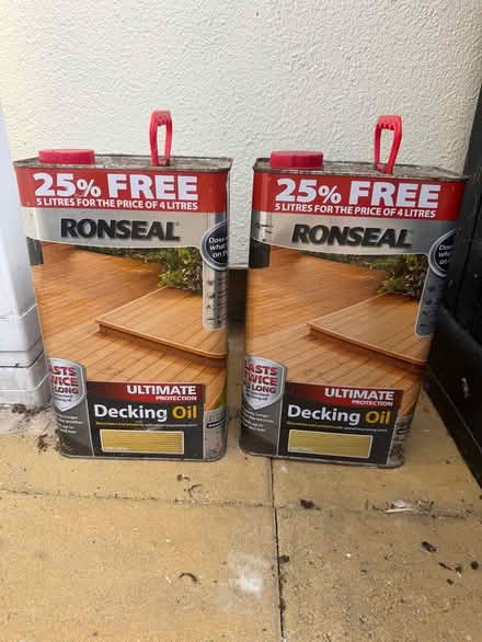 Photo of free Decking oil (Braintree CM7) #1