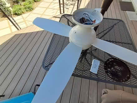 Photo of free Ceiling fan and light with remote (West Los Angeles) #1