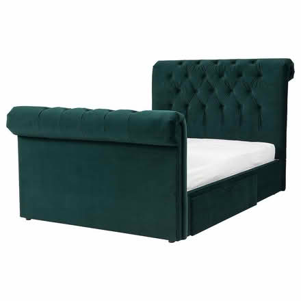 Photo of free Velvet Storage Bed - King size (NG3 5FB) #1