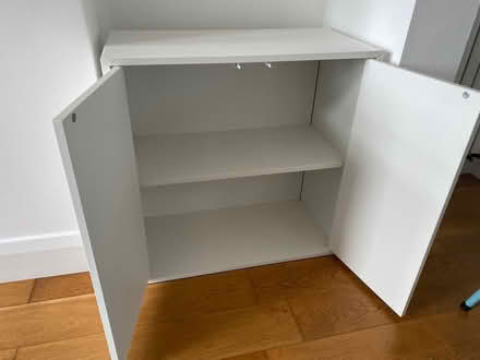 Photo of free Small white cabinet (West Looe PL13) #2