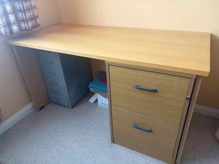 Photo of free Desk and Separate Drawers (Cramlington NE23) #2