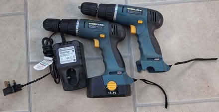 Photo of free Ryobi 14.4v cordless hammer drill and screwdriver set (Broxbourne EN10) #1