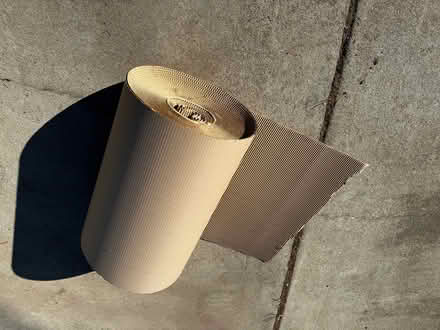 Photo of free Corrugated Cardboard Roll (Cupertino - DeAnza and 280) #3