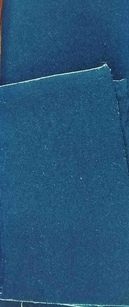 Photo of free Blue carpet offcuts (Finchley N3) #1