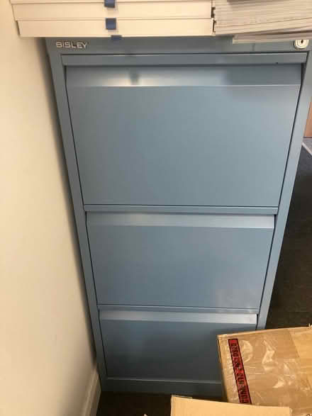 Photo of free Three drawer filing cabinets (W12) #1