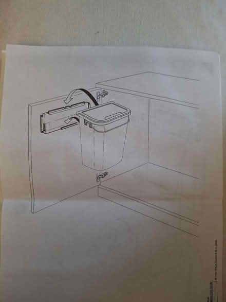 Photo of free Under-sink waste bin (Castle Ward Lancaster LA1) #2