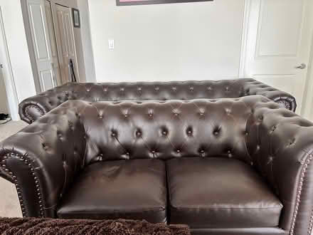 Photo of free Sofa & Love Seat (White Rock) #1