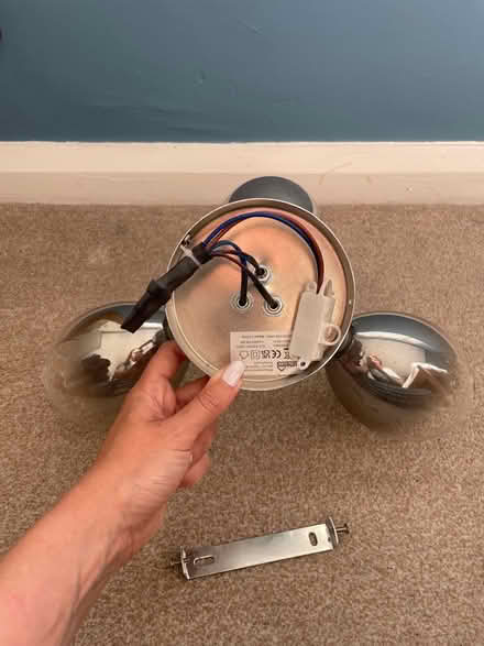 Photo of free Dunelm light fixture (broken) (Christchurch Way SE10) #3
