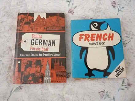 Photo of free Vintage German and French Phrase Books (Rhydycroesau SY10) #1