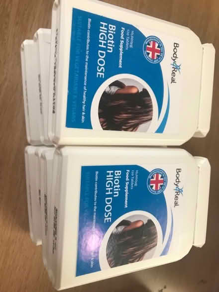 Photo of free Expired Biotin food supplement (Burnham SL1) #1