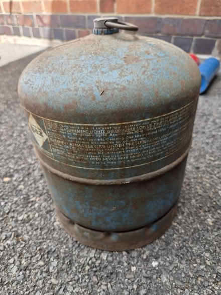 Photo of free Old Camping Gaz Cylinder (hucknall ng15) #1