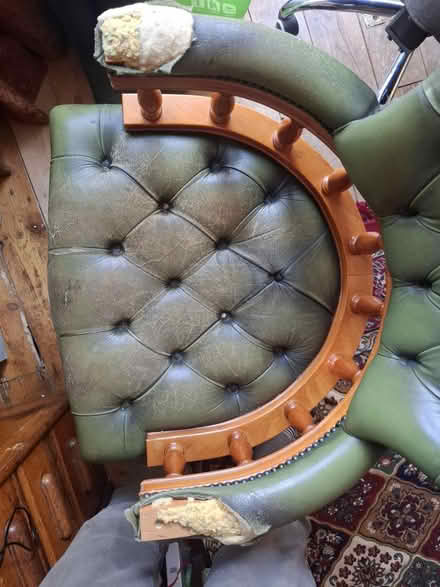 Photo of free Vintage 'Captain's' swivel chair (Old Bletchley MK3) #2