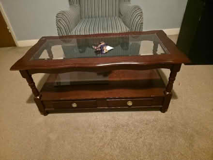 Photo of free Chair, coffee table and desk (B65) #3
