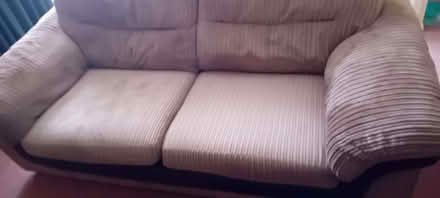 Photo of free Three seater sofa. (Greenfields SY1) #1