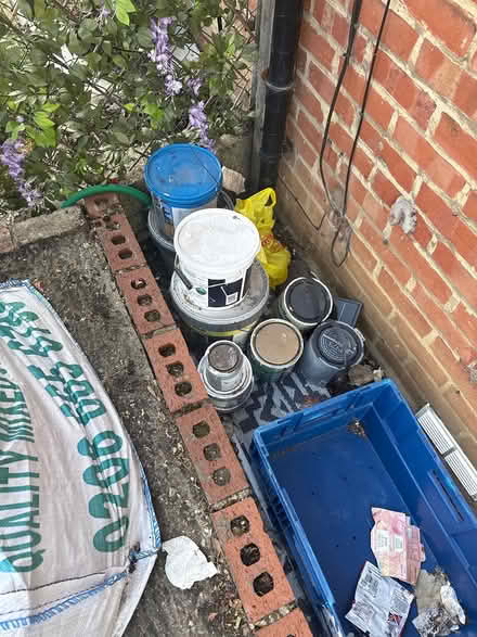 Photo of free Assorted tins paint (Sm46ly) #1