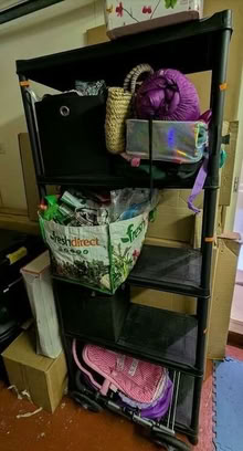Photo of free Black Shelving Units (Chelsea SW3) #1