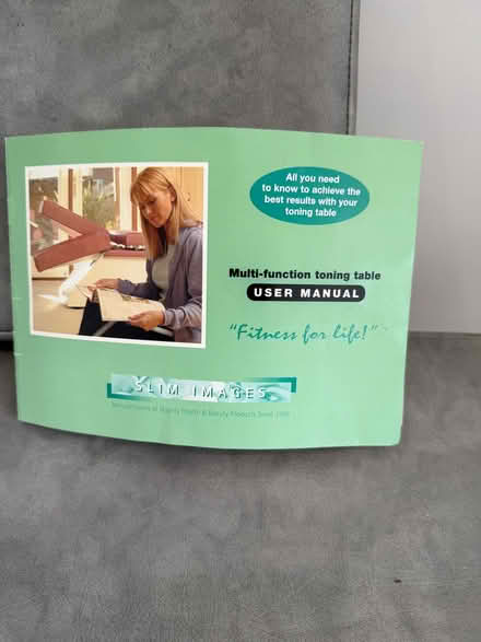 Photo of free A fully working toning table with instruction book (Abbots Leigh BS8) #3
