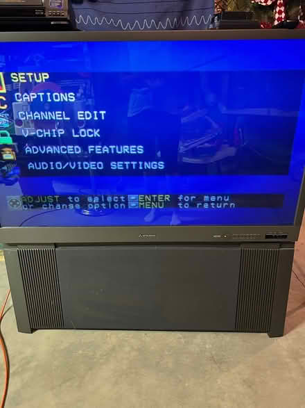 Photo of free 55” Mitsubishi projection TV (Bolingbrook) #1