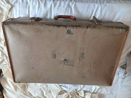 Photo of free Vintage Suitcase (Canford Heath Poole BH17) #1