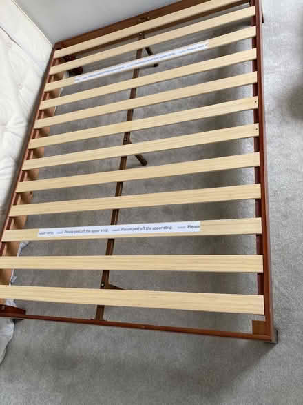 Photo of free King size bed frame (Levenshulme M19) #2