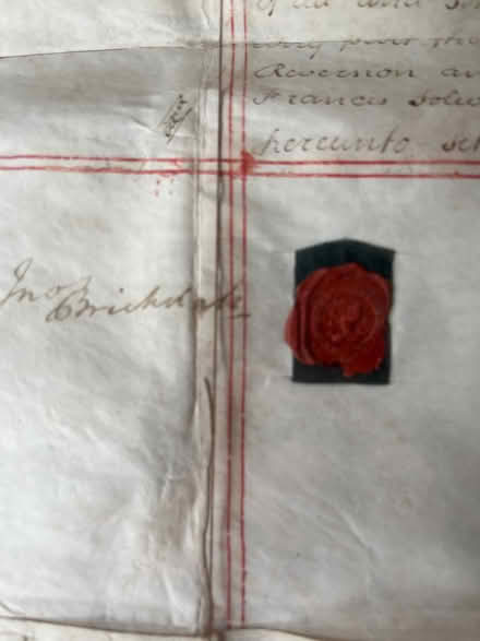 Photo of free Indenture from 1817 (South Croydon CR2) #3