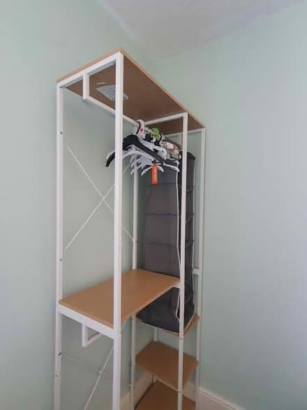 Photo of free Wardrobe: Double 2 Rail 4 Shelf (Central park, East Ham E6) #2