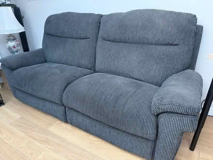 Photo of free Navy blue sofa (Denton Burn NE15) #2