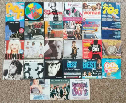 Photo of free Pop music promo CDs (Bedwell SG1) #1