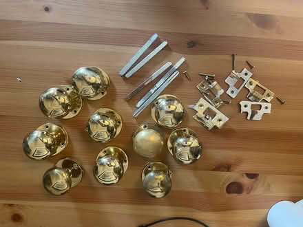 Photo of free Brass door knobs (Crouch End N8) #1