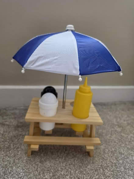 Photo of free Condiments picnic table (Cleland ML1) #2