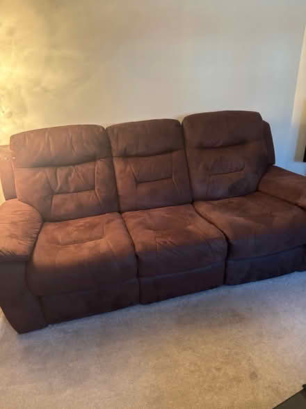 Photo of free Brown Sofa (Clipstone LU7) #1