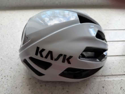 Photo of free Kask Protone icon cycling helmet in White, Large (Arborfield Garrison RG2) #2