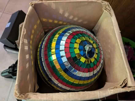 Photo of free Multi coloured mirrorball (Filey YO14) #3