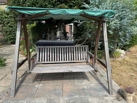 Photo of free 3 seater garden swing chair (Walton-on-the-Naze CO14) #1