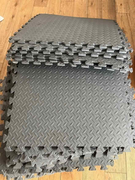 Photo of free Protective flooring tiles (Aigburth L19) #2