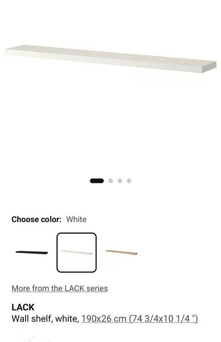 Photo of free Ikea LACK shelf (Etobicoke (Kipling /Eglinton)) #4